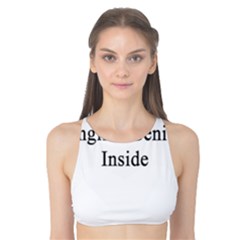 English Genius Inside Tank Bikini Top by Supernova23