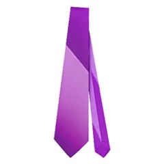 Gentle Folds Of Purple Neckties (two Side)  by FunWithFibro