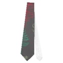 Whimsical Feather Pattern, autumn colors, Necktie (One Side) View1