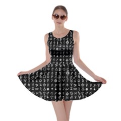 Black Alchemy Skater Dress by astralizey