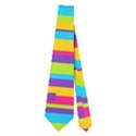 Colorful Stripes Background Neckties (Two Side)  View1