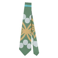 Yellow Flowers Pattern                                    Necktie by LalyLauraFLM