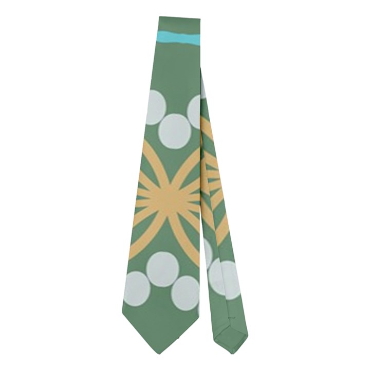 Yellow flowers pattern                                    Necktie