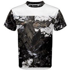 Rugged Man White Men s Cotton Tee by UniqueCre8ion