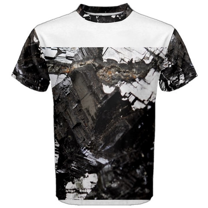 Rugged Man White Men s Cotton Tee