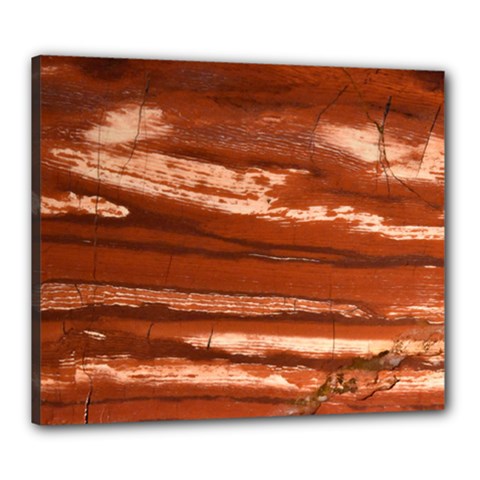 Red Earth Natural Canvas 24  X 20  by UniqueCre8ion