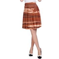 Red Earth Natural A-line Skirt by UniqueCre8ion