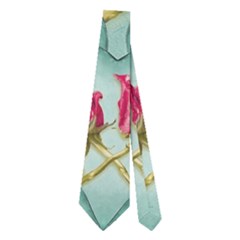 Love Motif Pattern Print Neckties (two Side)  by dflcprints