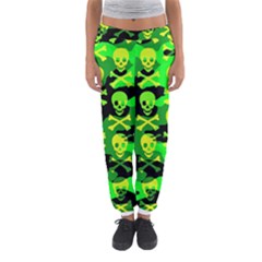 Skull Camouflage Women s Jogger Sweatpants by ArtistRoseanneJones