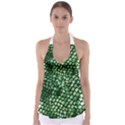 Dragon Scales Babydoll Tankini Top View1