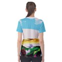 Morning Mountain Landspace Women s Sport Mesh Tee View2