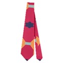 Red flowers pattern                                                                            Necktie View1