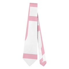 Pink Elegant Design Neckties (two Side)  by Valentinaart