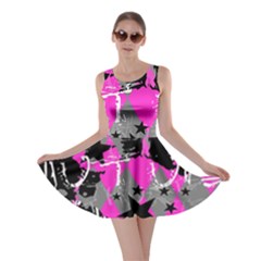 Pink Scene Kid Skater Dress by ArtistRoseanneJones