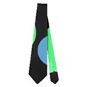 Green decorative circles Neckties (Two Side)  View1