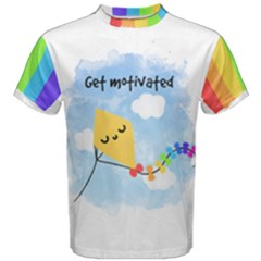 Rainbow Kite Men s Cotton Tee by Contest2490563