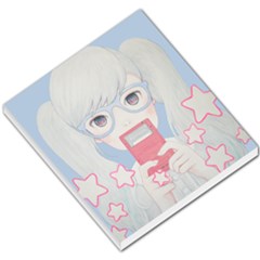 Gamegirl Girl Play With Star Small Memo Pads by kaoruhasegawa