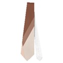 Brown geometric design Neckties (One Side)  View1