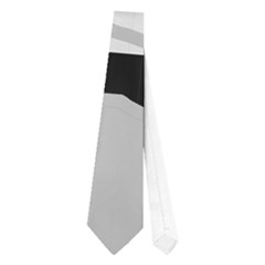 Gray Hart Neckties (one Side)  by Valentinaart