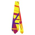 Yellow and orange pattern Neckties (Two Side)  View1