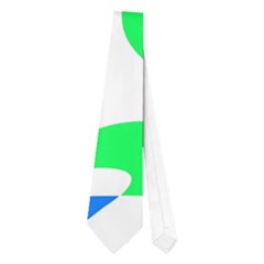 Colorful Abstraction Neckties (one Side)  by Valentinaart