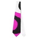 Pink abstract pattern Neckties (One Side)  View1