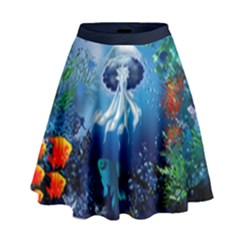 Sea High Waist Skirt by Wanni