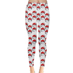 Pokeball Leggings  by sevendayswonder