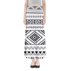 Bw Pattern Maxi Skirts by gumacreative