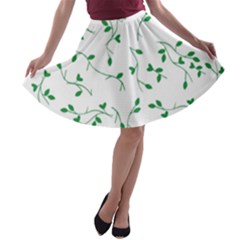 Nature Pattern A-line Skater Skirt by gumacreative