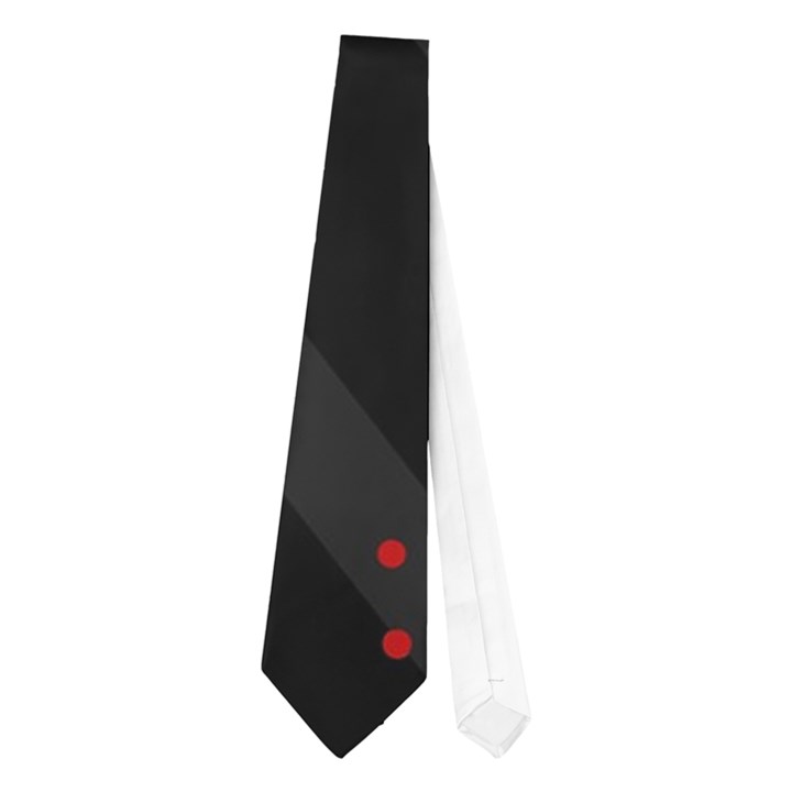 Black and red Neckties (One Side) 