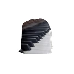 Piano Keys  Drawstring Pouches (small)  by PhotoThisxyz