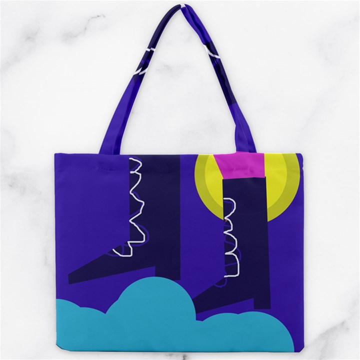 Walking on the clouds  Mini Tote Bag