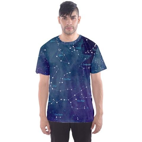 Constellations Men s Sport Mesh Tee by DanaeStudio