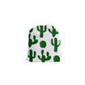 Cactuses pattern Drawstring Pouches (XS)  View1