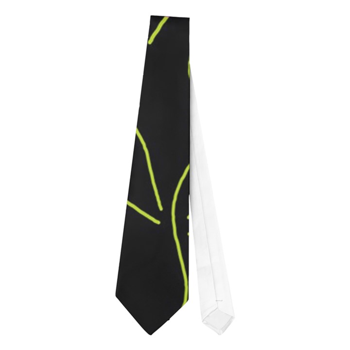 Flowers - pattern Neckties (One Side) 