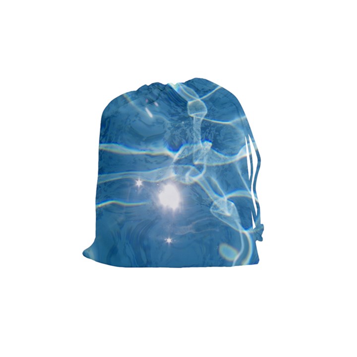 Pool water Drawstring Pouches (Medium) 