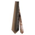 Funny Coffee Beans Brown Typography Neckties (Two Side)  View2