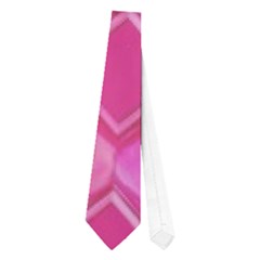 Pink Sweet Number 16 Diamonds Geometric Pattern Neckties (one Side)  by yoursparklingshop