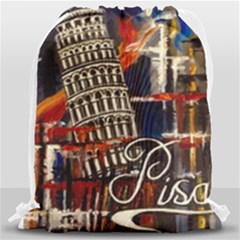 Pisa Drawstring Bag (large) by ArtByThree