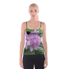 Purple Rhododendron Flower Spaghetti Strap Top by picsaspassion