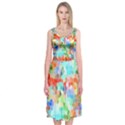 Colorful Mosaic  Midi Sleeveless Dress View1