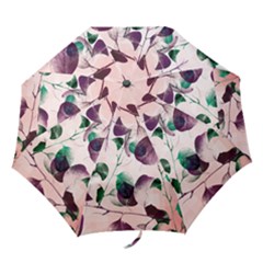 Spiral Eucalyptus Leaves Folding Umbrellas by DanaeStudio