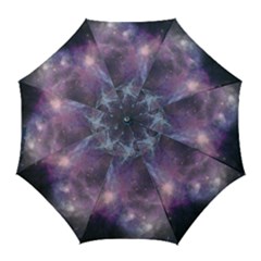 Blue Galaxy  Golf Umbrellas by DanaeStudio