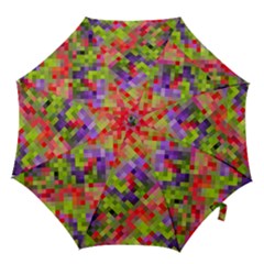 Colorful Mosaic Hook Handle Umbrellas (small) by DanaeStudio