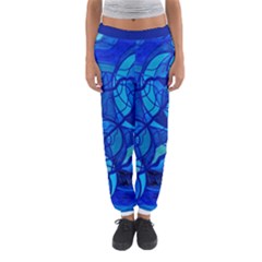 Arcturian Calming Grid - Women s Jogger Sweatpants by tealswan