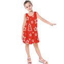 Red Xmas Kids  Sleeveless Dress View1