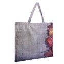 October Fall Leaves Zipper Large Tote Bag View2