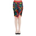 Alignment - Midi Wrap Pencil Skirt View1