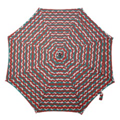 Geometric Waves Hook Handle Umbrellas (large) by dflcprints